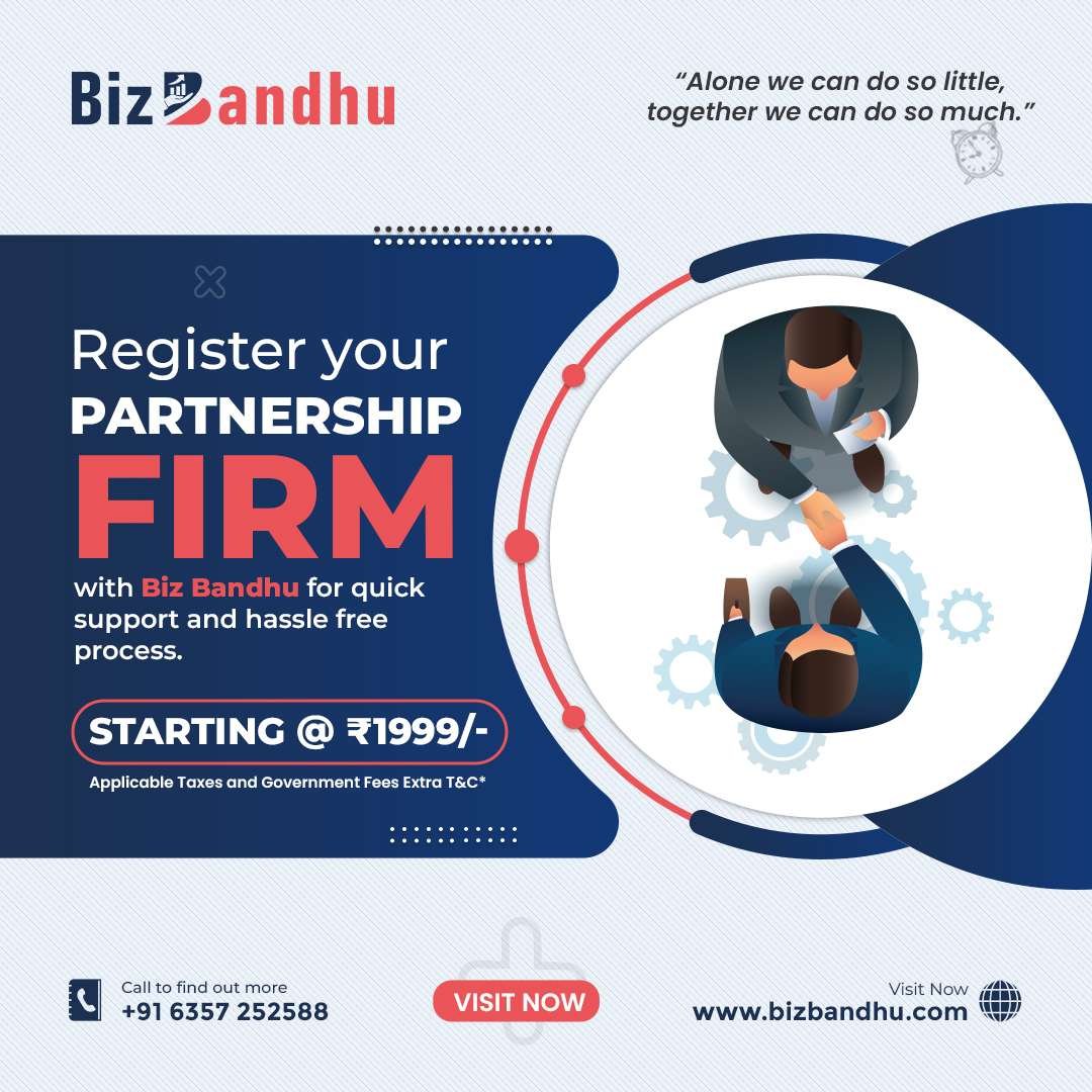 Partnership Firm Registration - Establishing a Solid Foundation
