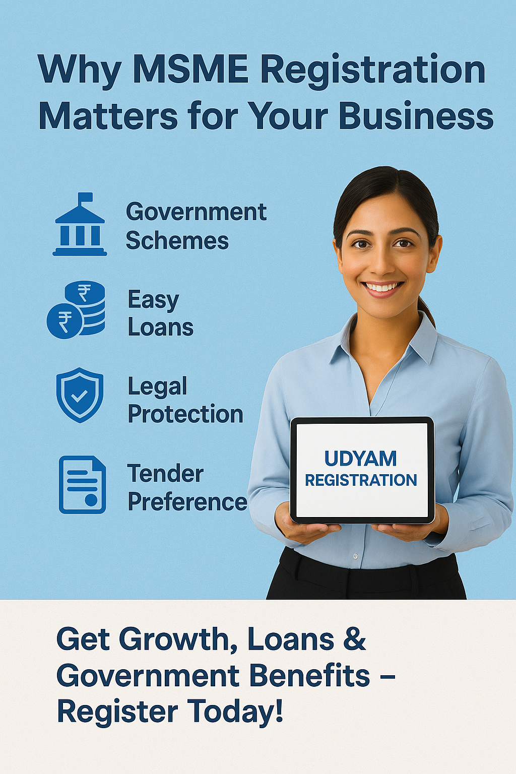 "MSME registration benefits for small businesses in India."